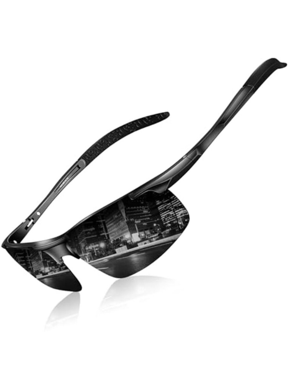 DADA-PRO Polarised Sunglasses Men Running Wrap Around Golf Driving Sports
